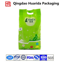 Stand up Plastic Cat Litter Packaging Bag with Handle Hole